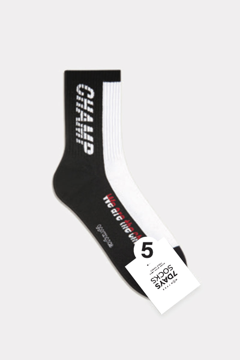 Men's Crew Champ Patch Socks