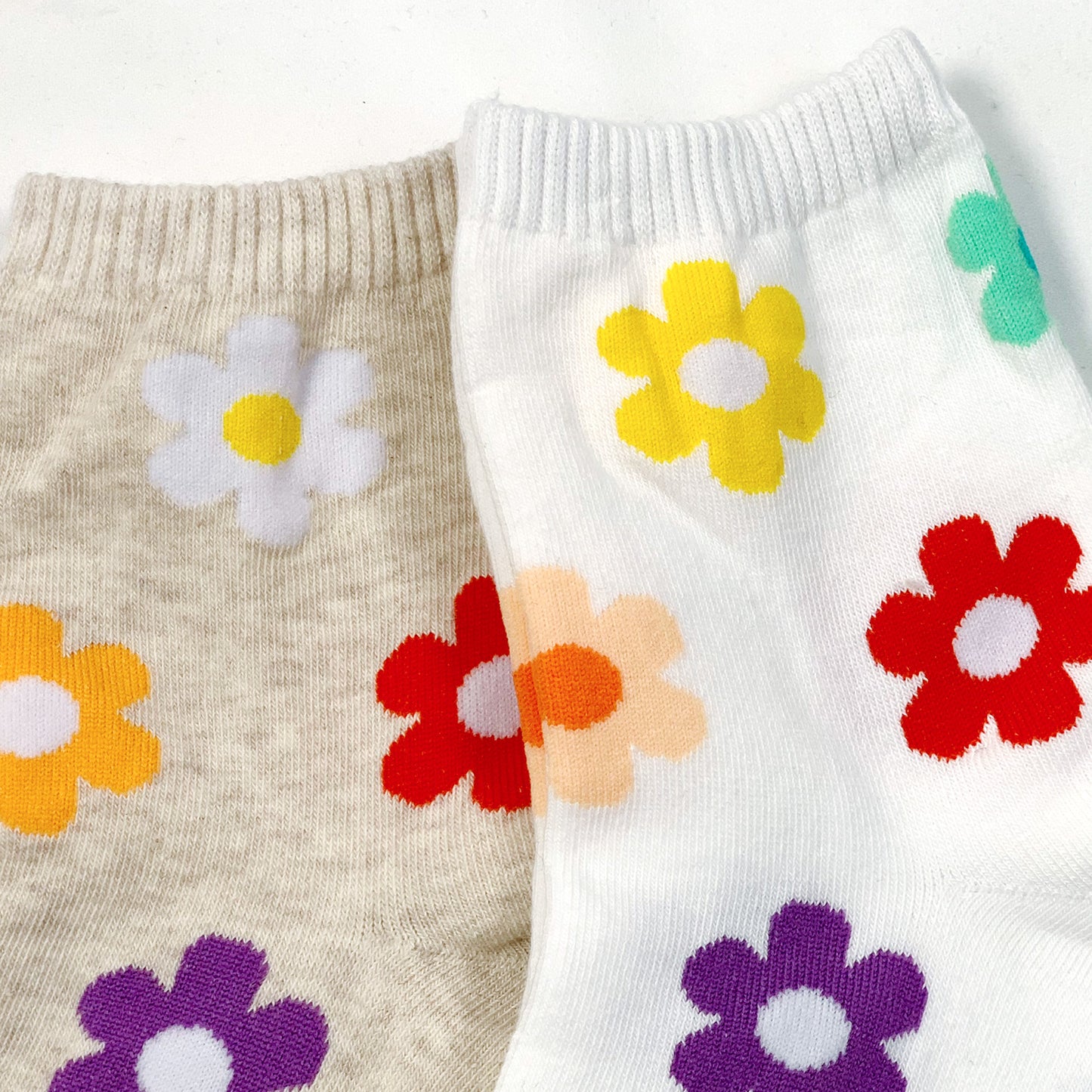 Women's Crew Spring Flowers Socks
