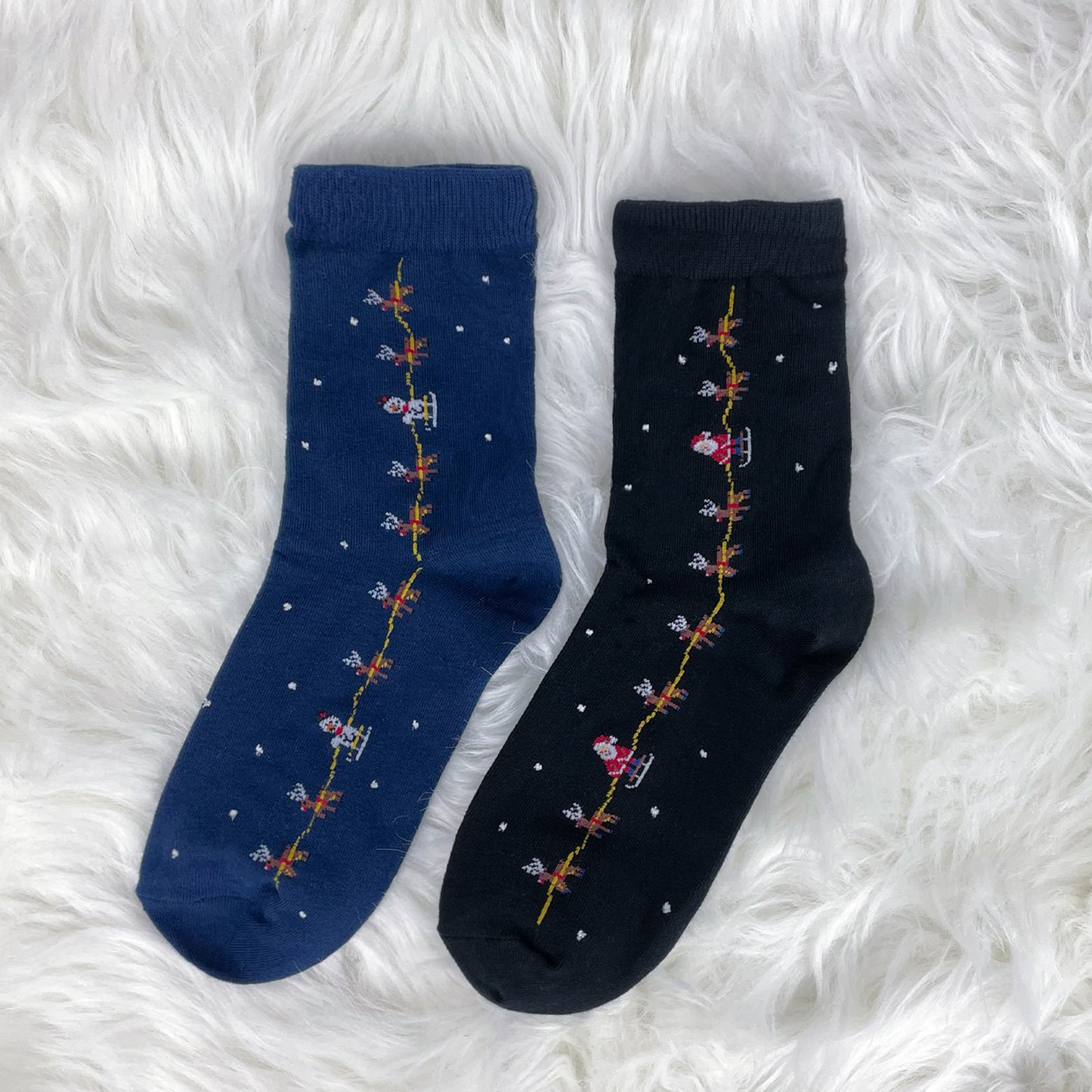 Women's Crew Christmas Line Socks