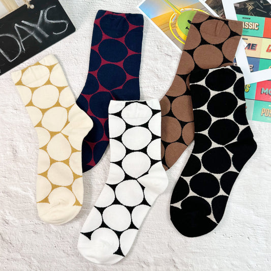 Women's Crew Label Dot Socks