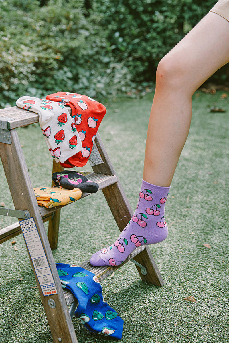 Women's Crew Fruit Decole Socks