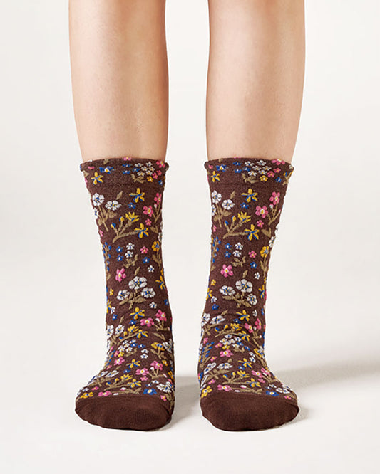 Women's Crew Harga Garden Flower Socks