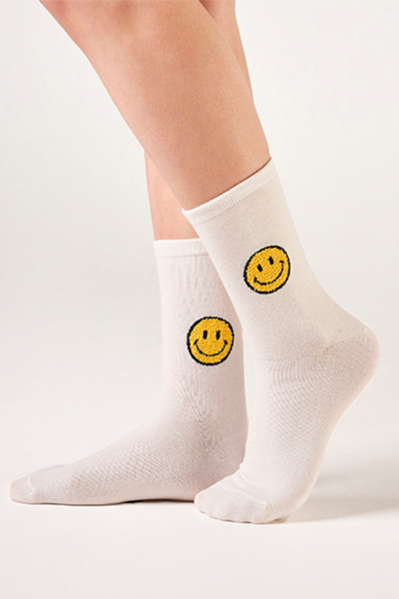 Women's Crew Colorful Smile Socks