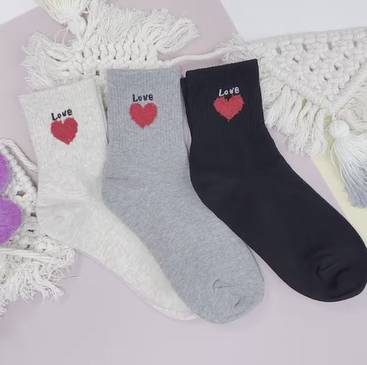 Women's Crew Love Gram Socks