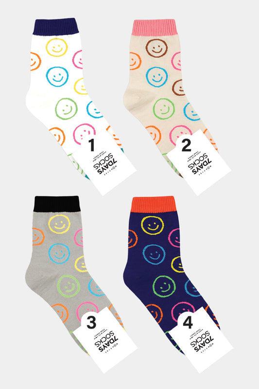 Women's Crew Colorful Neon Socks